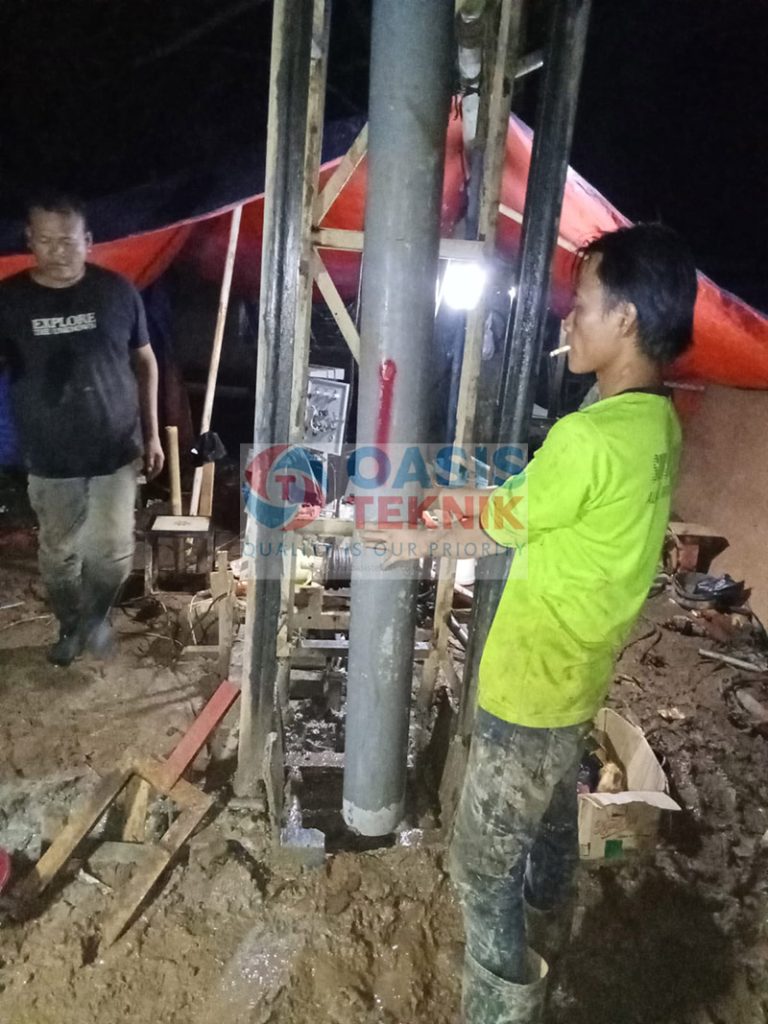 Proyek Sumur Bor Di Kelurahan Pancalaksana, Kecamatan Curug, Kota Serang