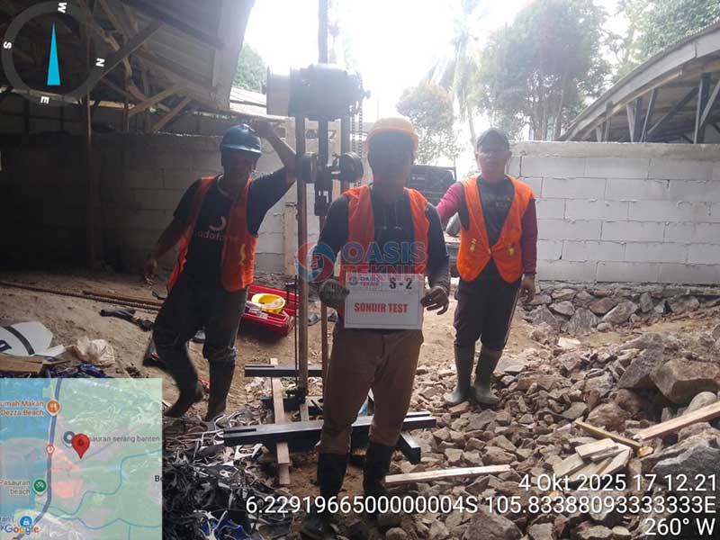 Jasa Sondir Untuk Bangunan 3 Lantai Desa Pasauran