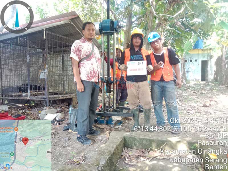 Jasa Sondir Untuk Bangunan 3 Lantai Desa Pasauran