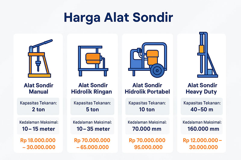 harga alat sondir