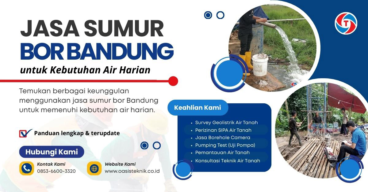jasa sumur bor bandung
