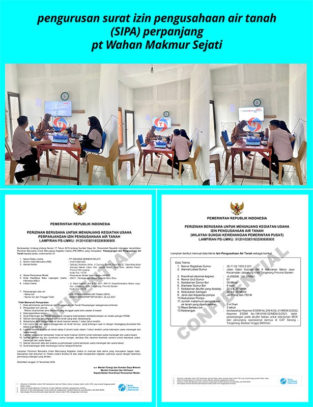 Perpanjangan SIPA Air